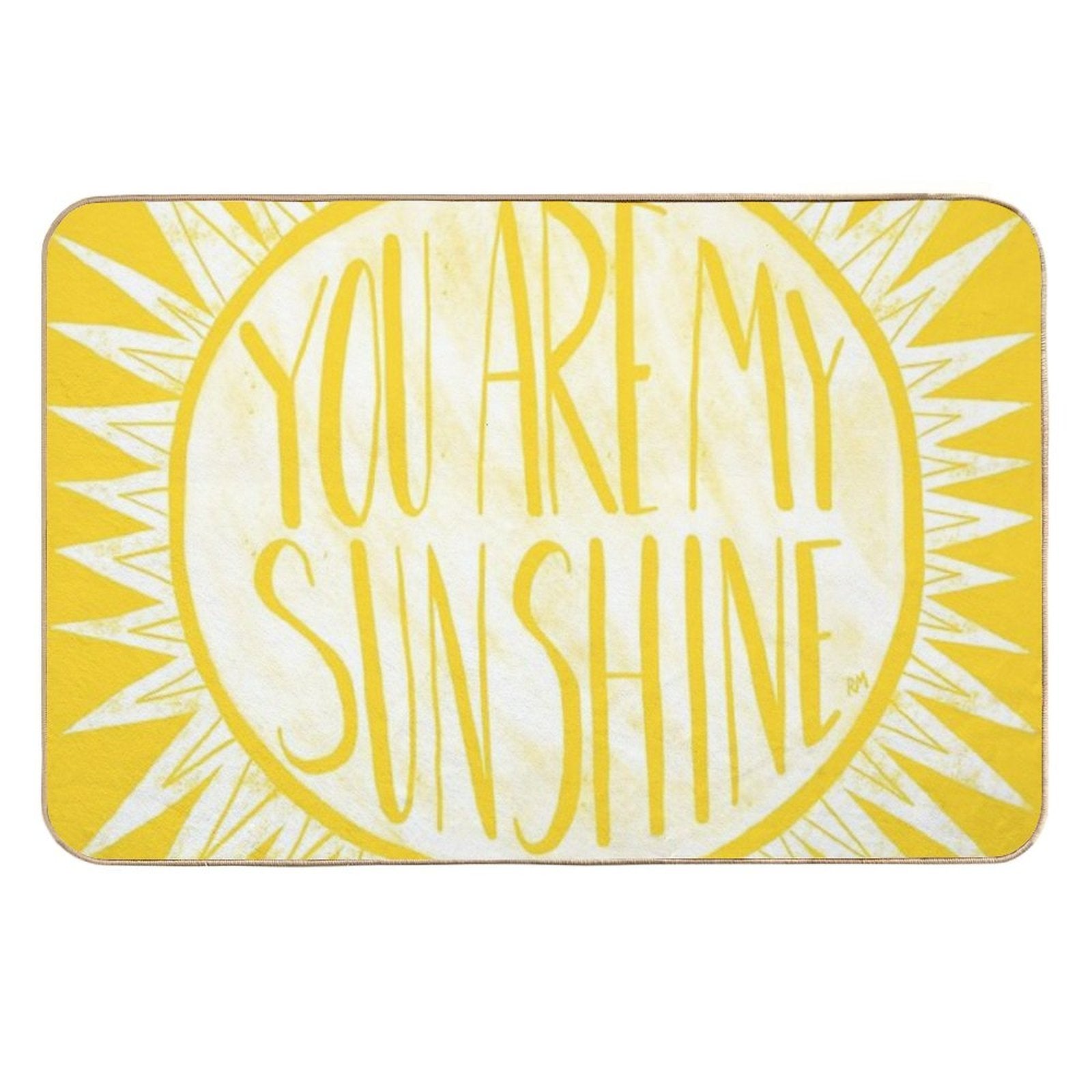 You Are My Sunshine  Long-Lasting Bath Mat