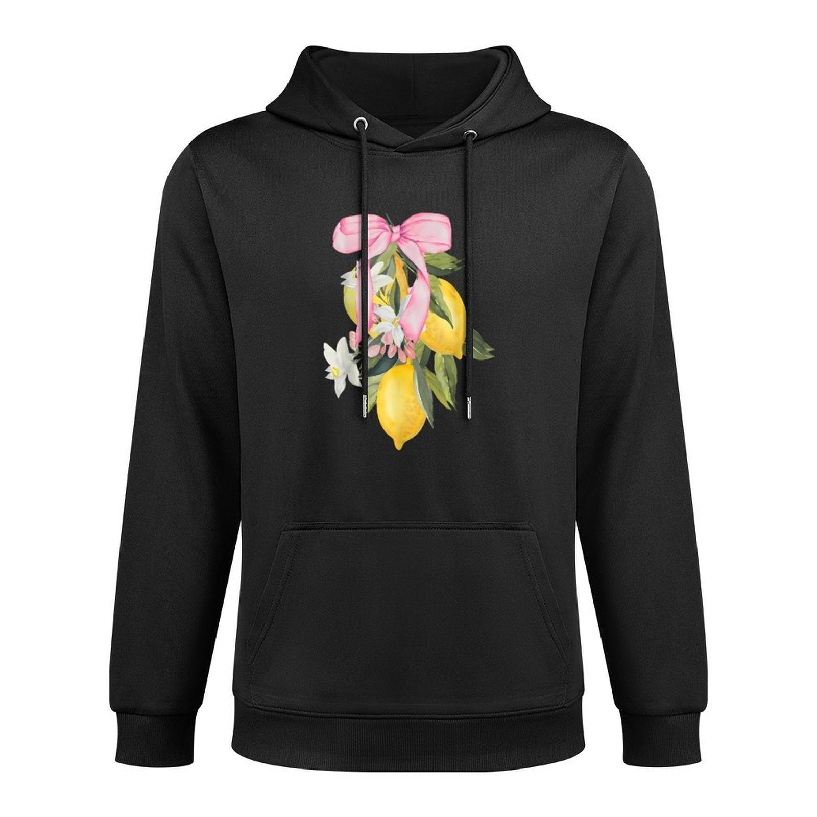 Vintage Fruit Lemon Coquette Cottagecore Botanical Summer Versatile Streetwear Hoodie