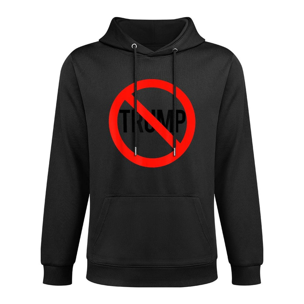 NO Trump T-shirt - Anti Trump Tshirt Adjustable Hood Hoodie
