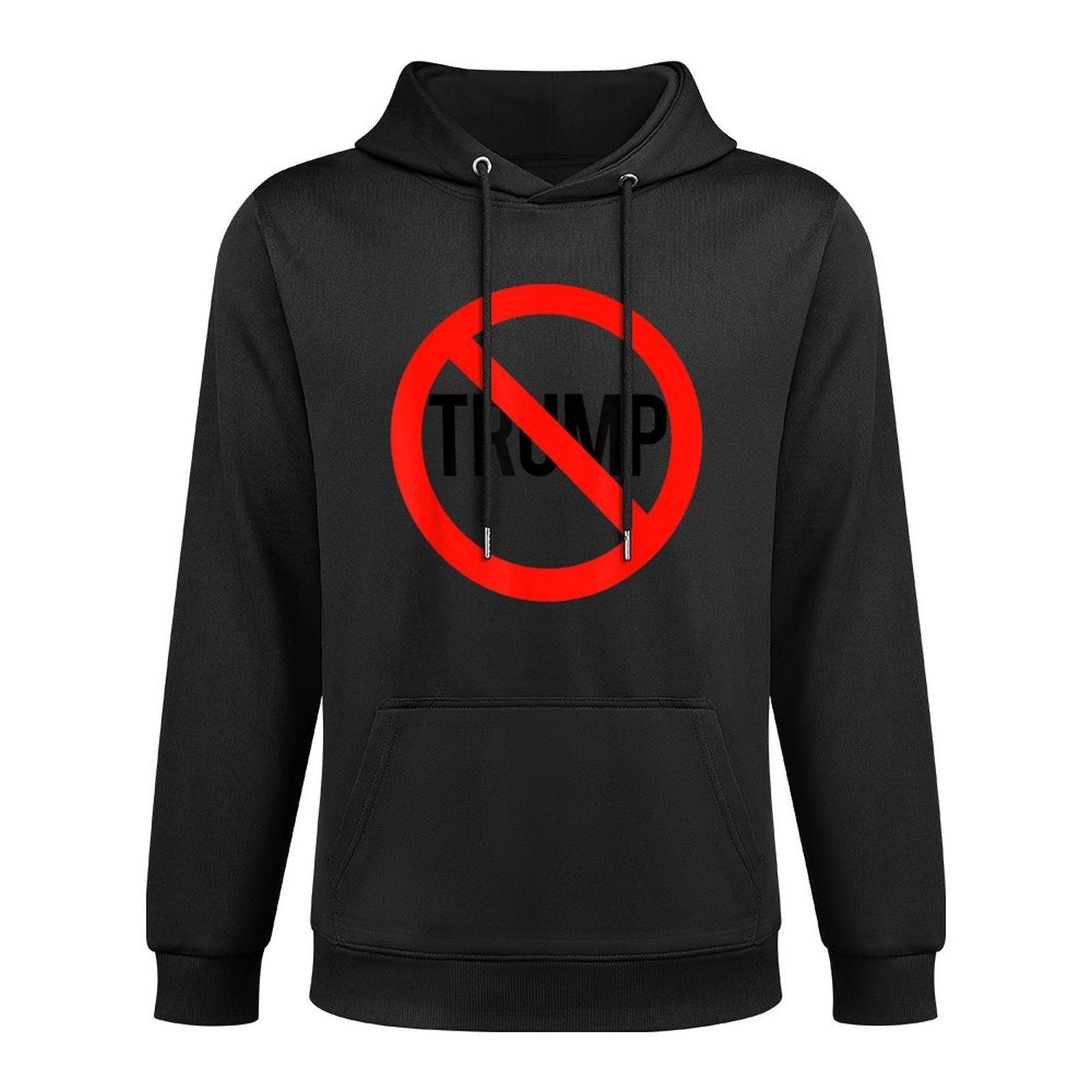 NO Trump T-shirt - Anti Trump Tshirt Adjustable Hood Hoodie