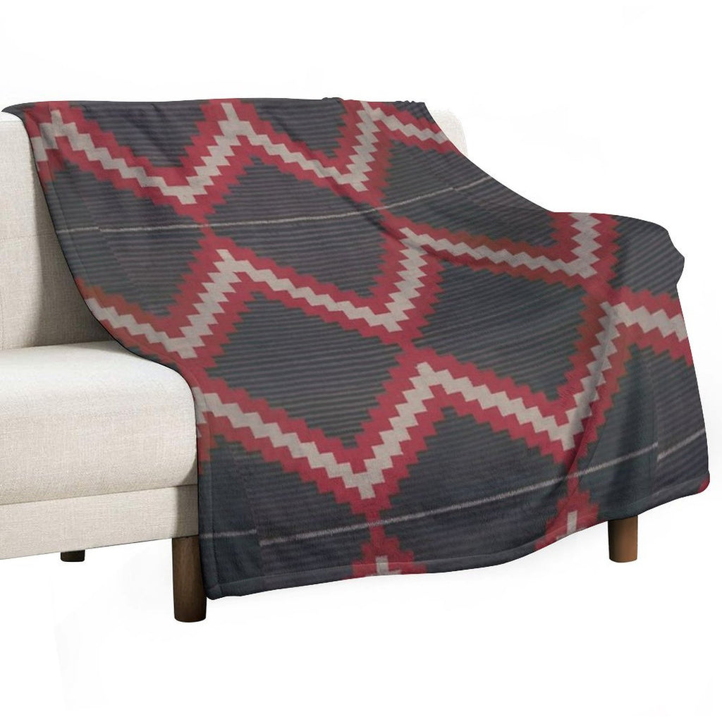 Navajo Weaving Blanket Moki Print Anti-pilling Throw Blanket