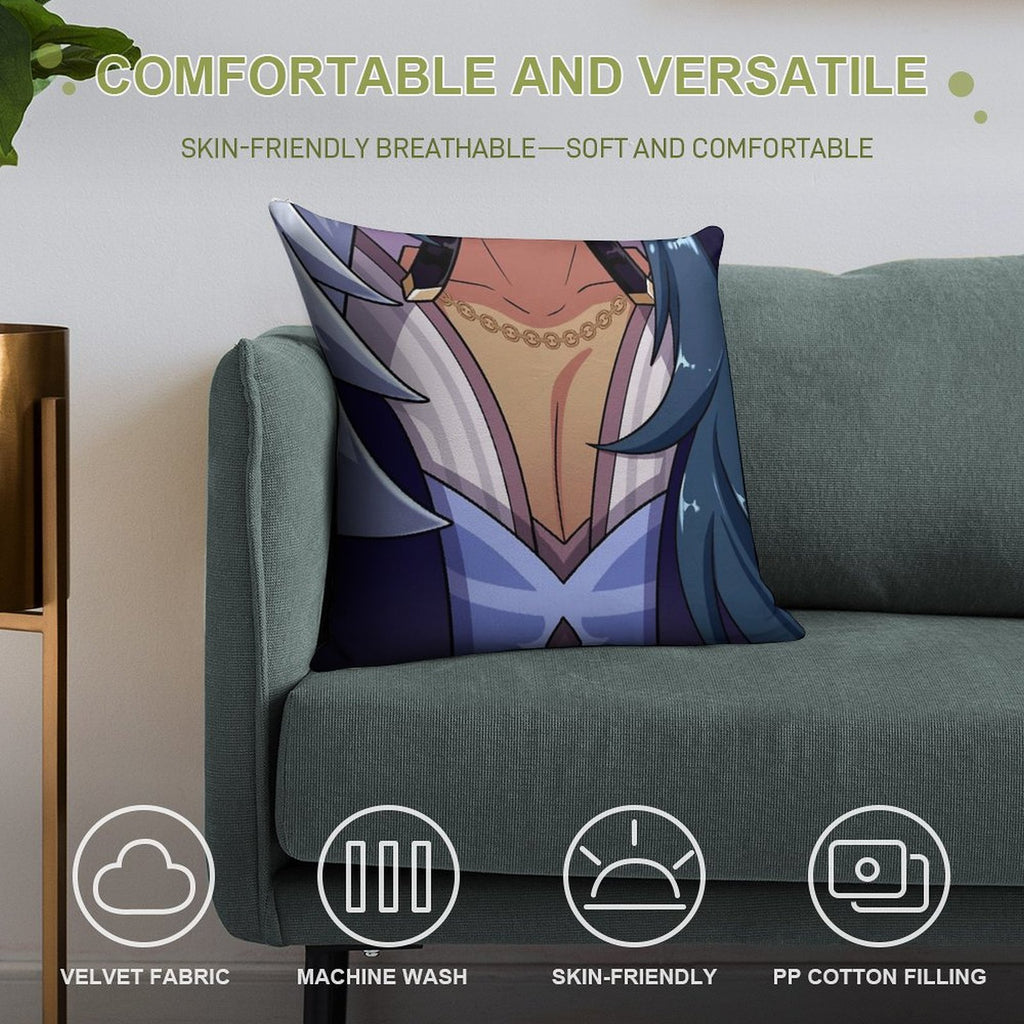 Kaeya Tiddies Soft Decorative Cover Throw Pillow