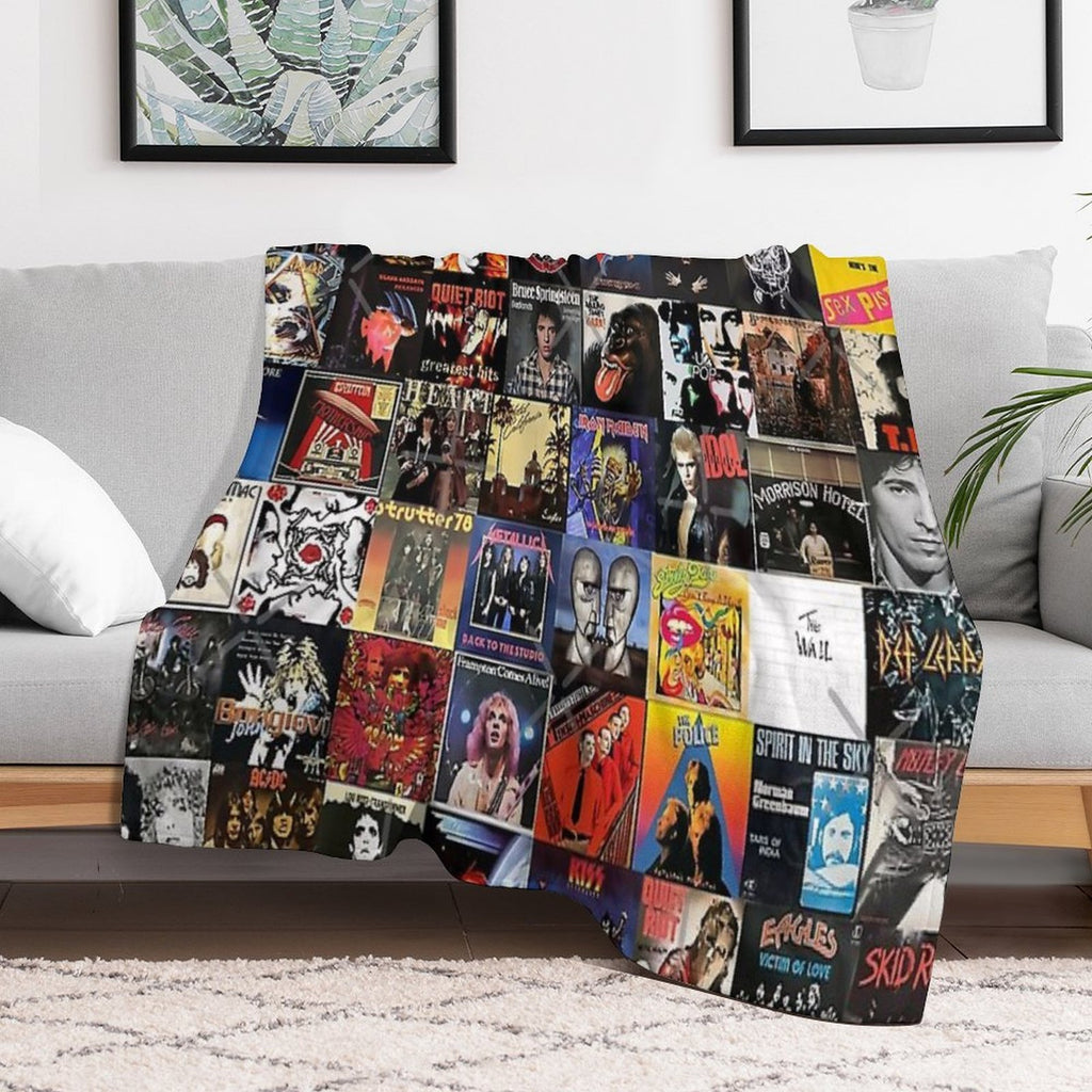 The Vinyl Durable Throw Blanket
