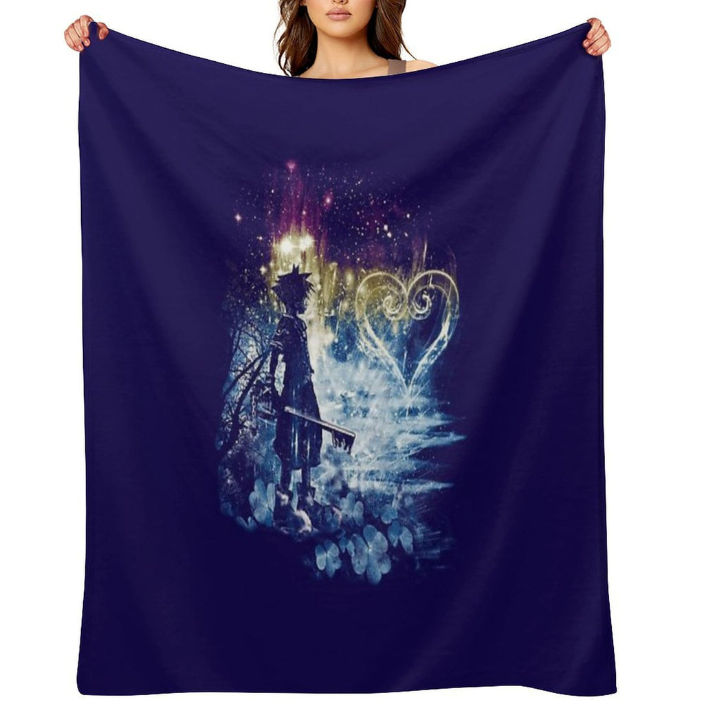 A Path to The Heart Comfort Throw Blanket