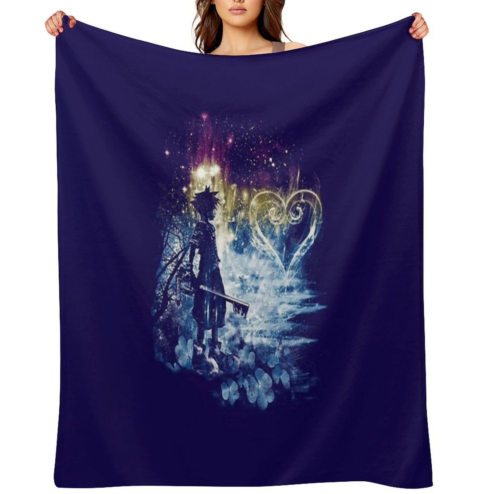 A Path to The Heart Comfort Throw Blanket
