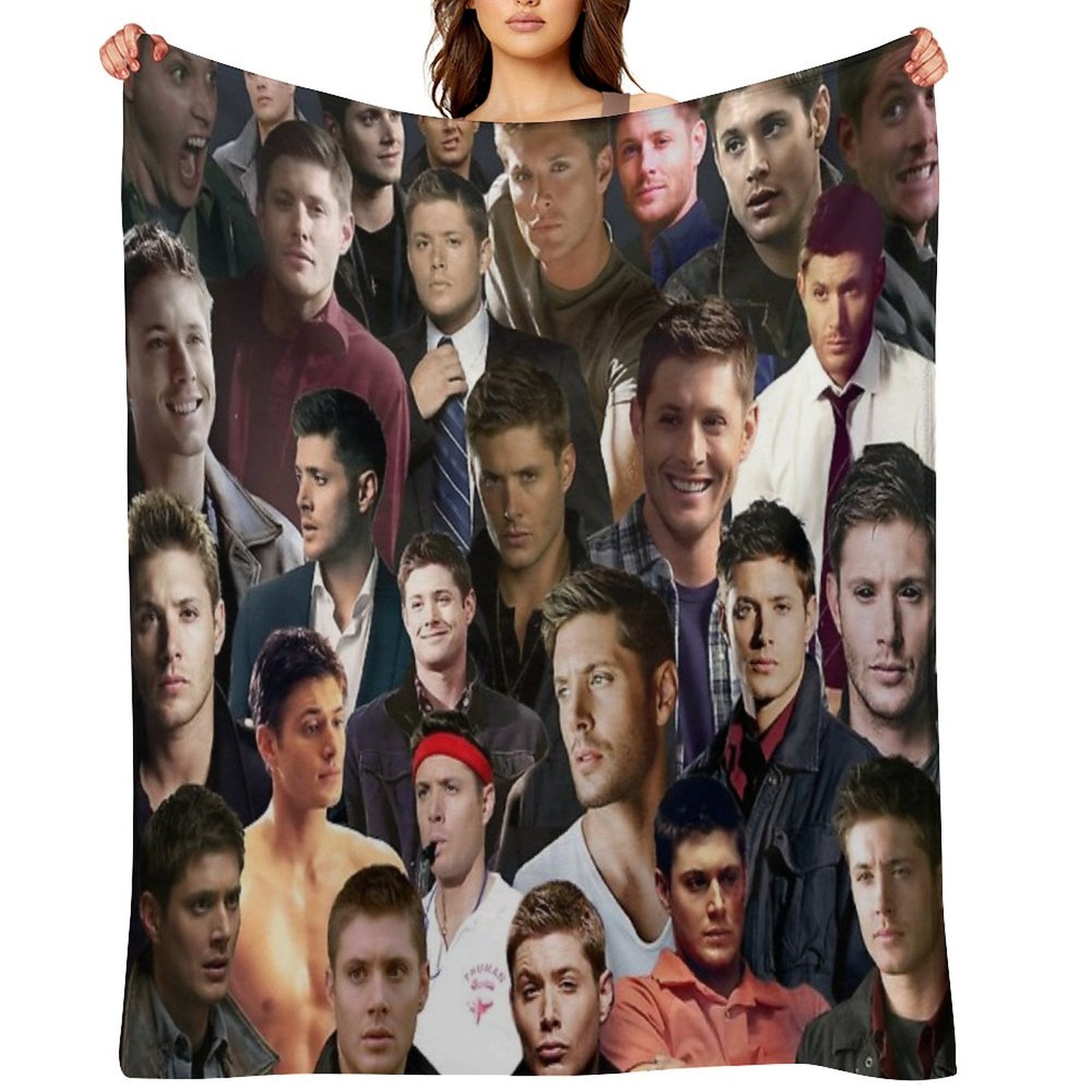 Dean Winchester Collage Durable Throw Blanket