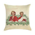 Sisters - A Merry White Christmas Soft Washable Throw Pillow