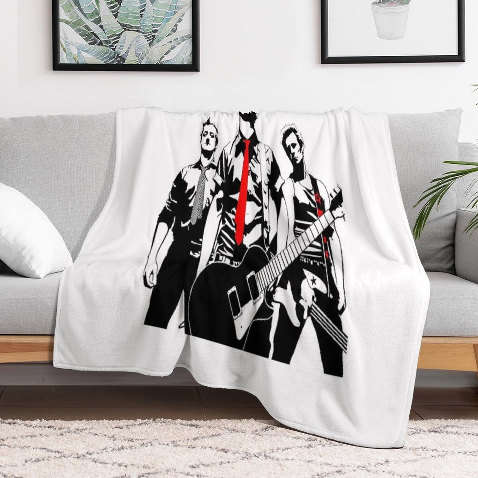 Green Of Day Vintage Vol.010 Compact Throw Blanket