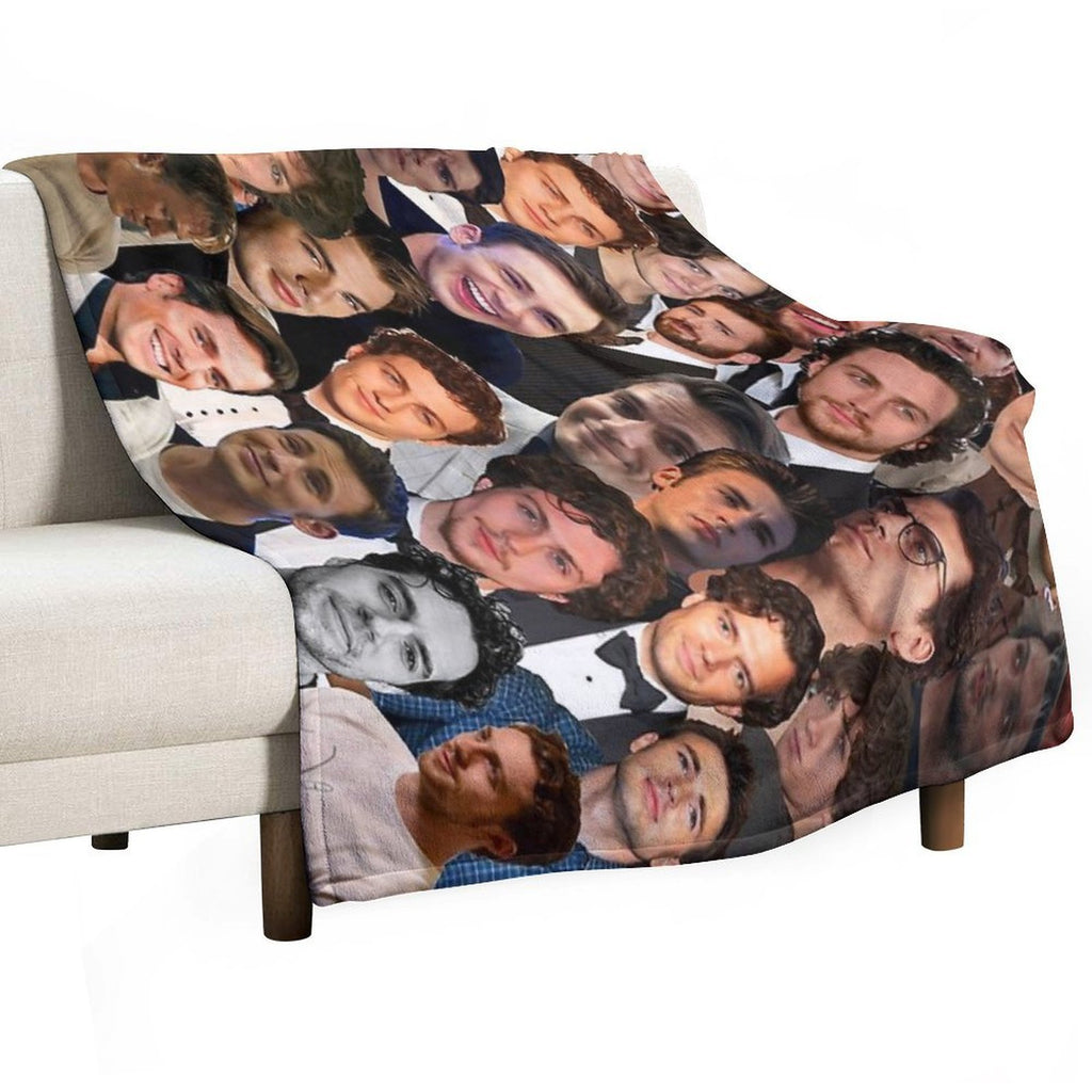 Olivia’s Custom Design Machine-washable Throw Blanket
