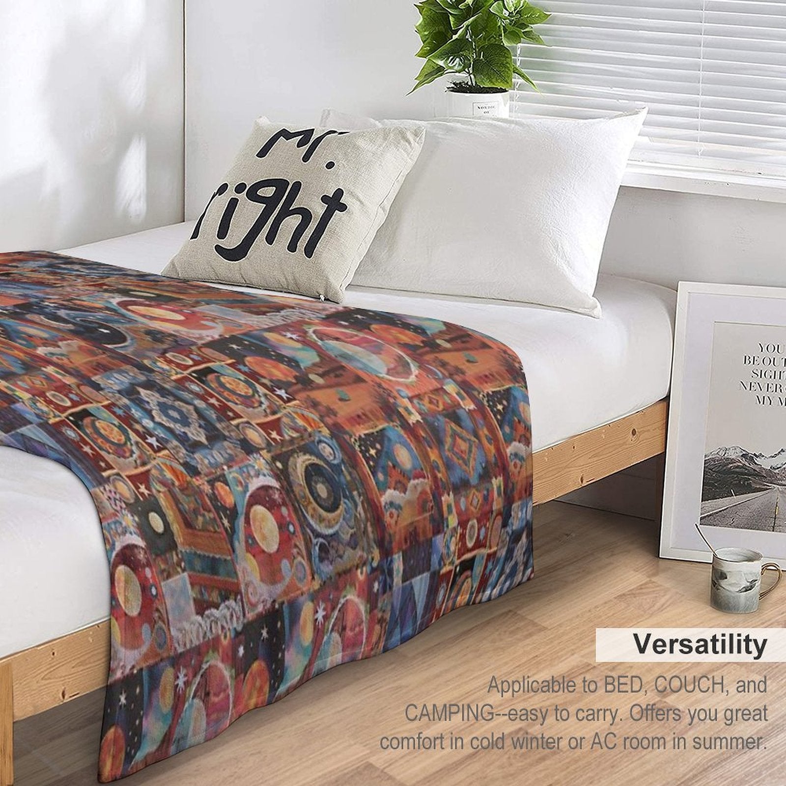 Whimsigoth Quilt Pattern 2025 Vintage  Stickers Decals DIY CRAFTS Premium Throw Blanket