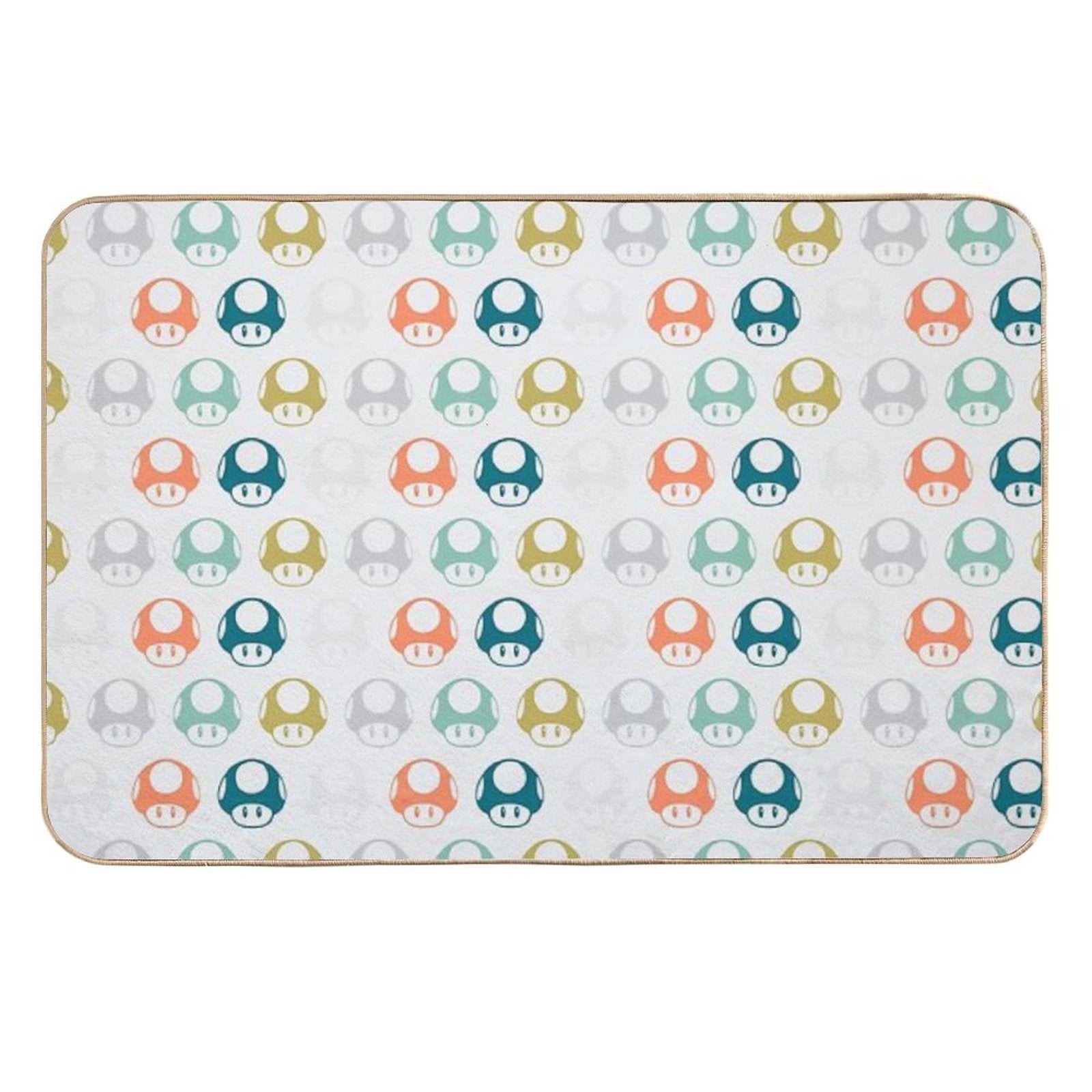 Mushrooms  High-Traffic Bath Mat