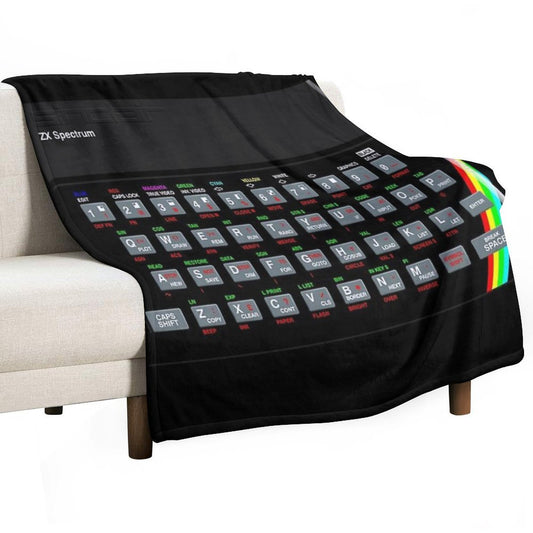 ZX Spectrum Versatility Throw Blanket