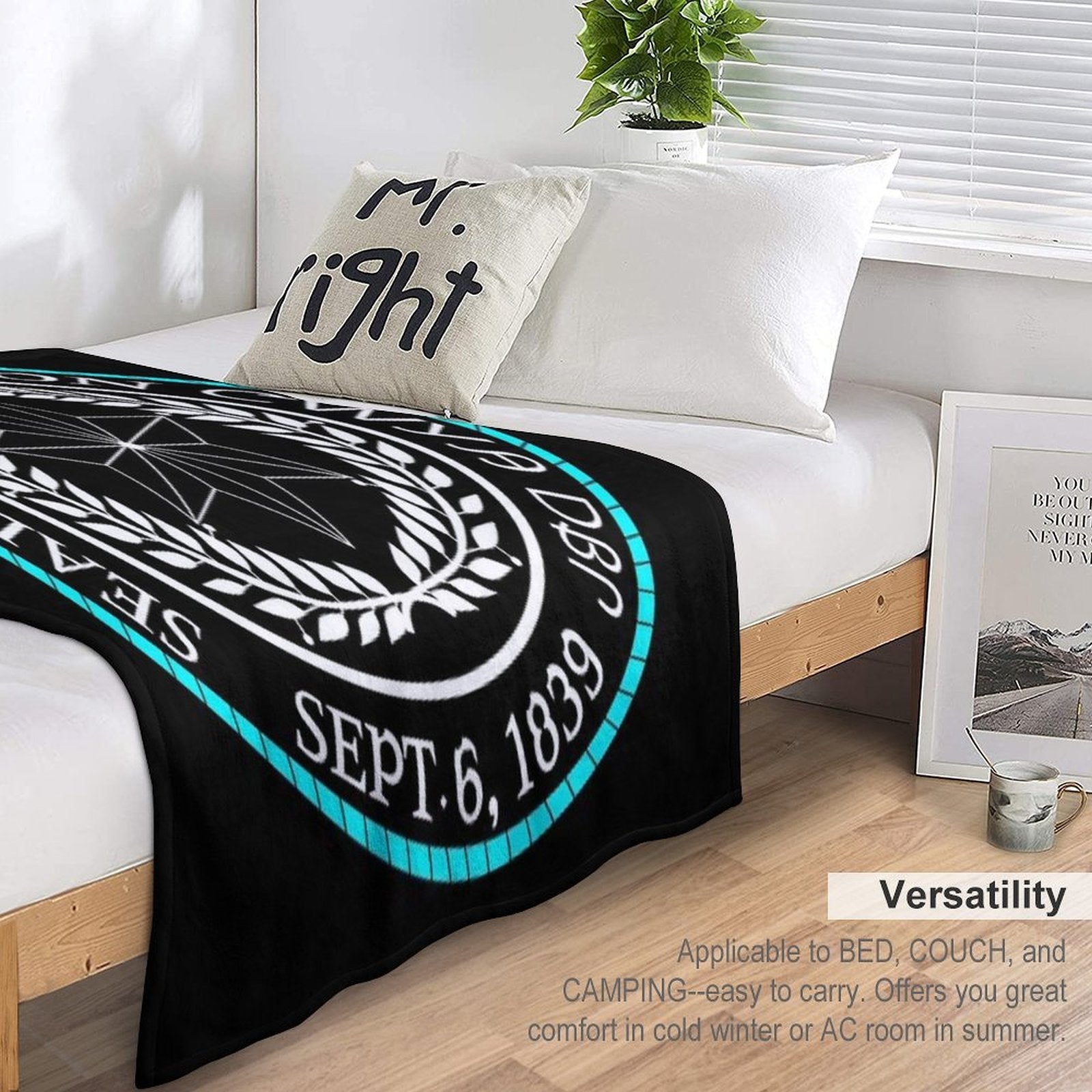 Cherokee Seal Lightweight Throw Blanket