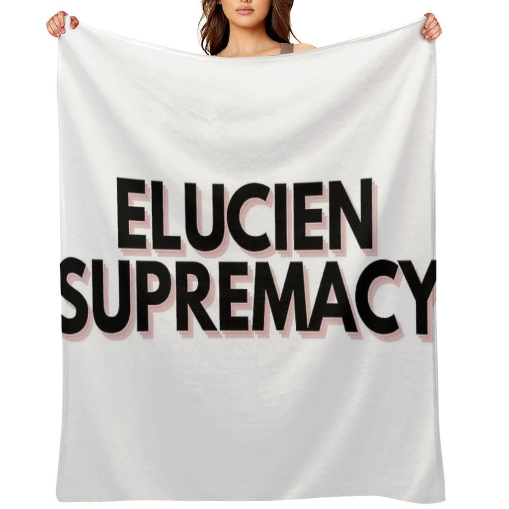 Elucien Supremacy Sustainable Throw Blanket