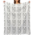 Bad Bunny Gift-ready Throw Blanket