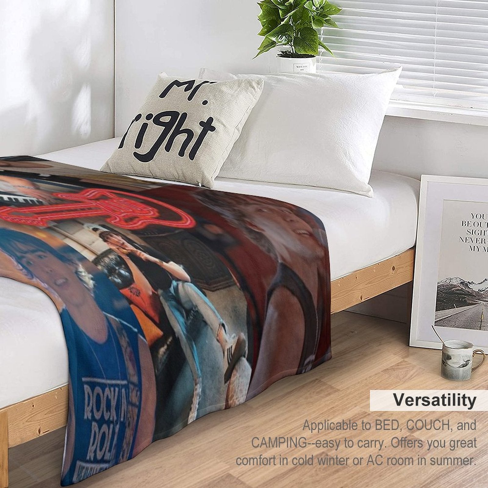 College of Charlie Gillespie from JATP Wrinkle-free Throw Blanket