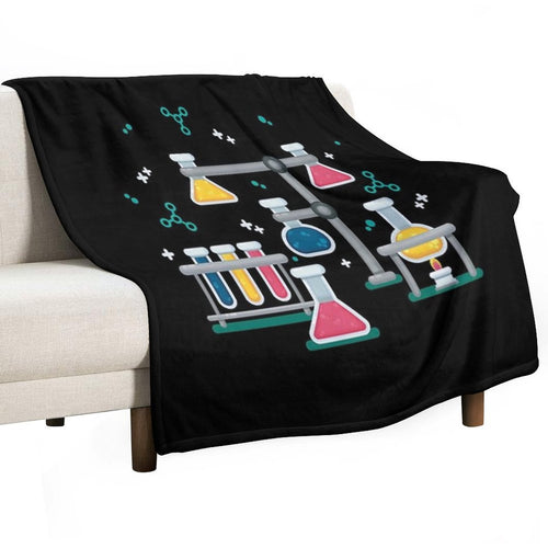 Amazing Chemistry Wrinkle-free Throw Blanket