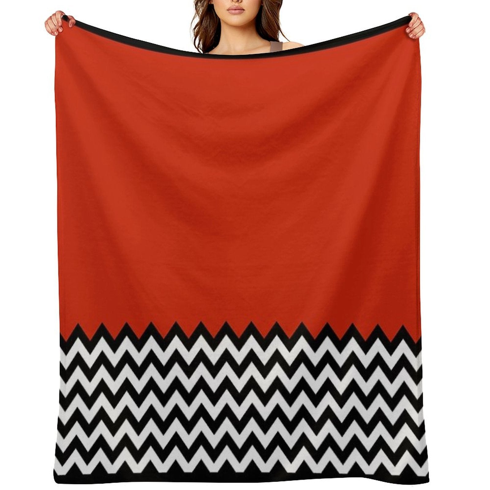 Black Lodge (Twin Peaks) Inspired Graphic Compact Throw Blanket