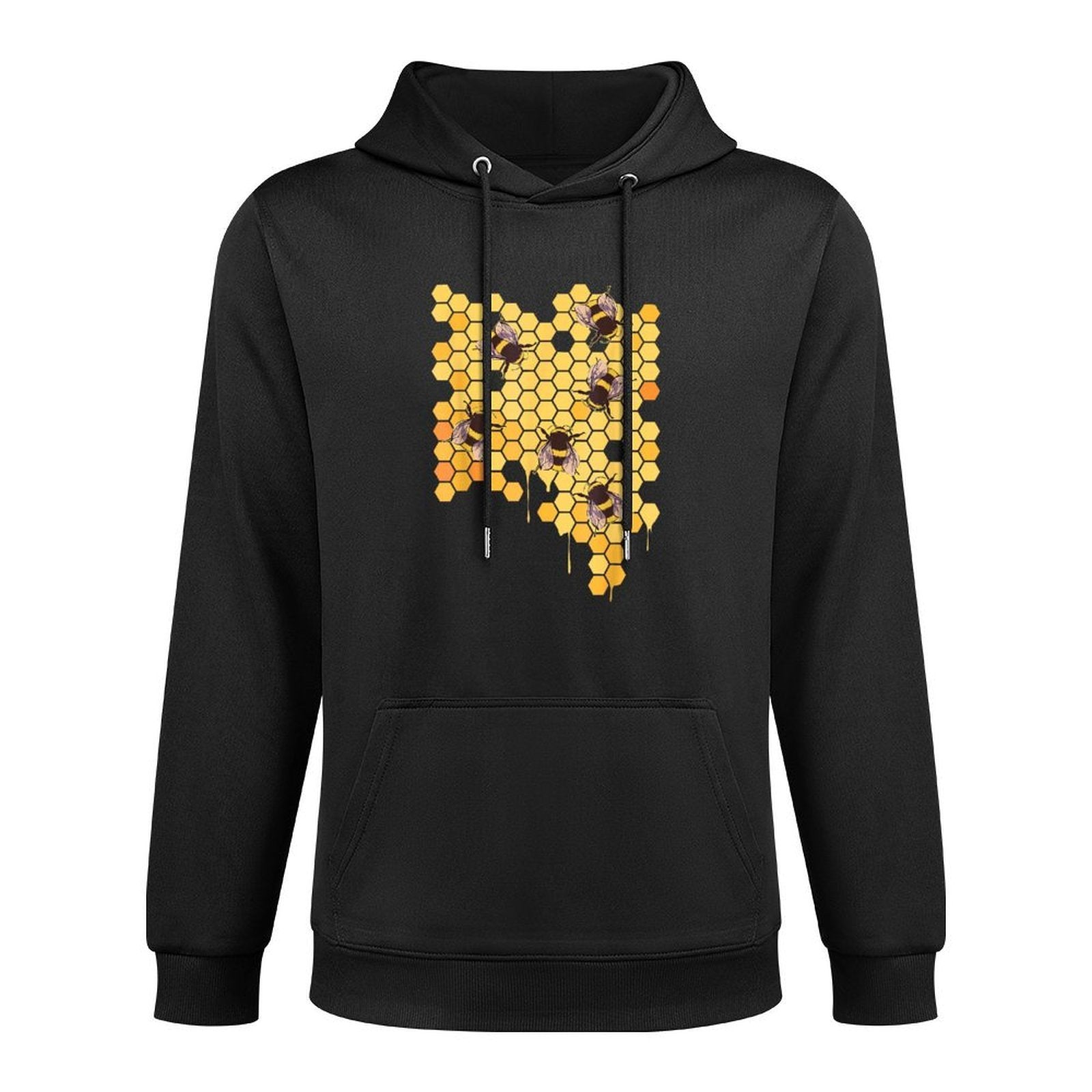 Honey Bee Hive Honeycomb Beekeeping Beekeeper Gift Unisex Design Hoodie