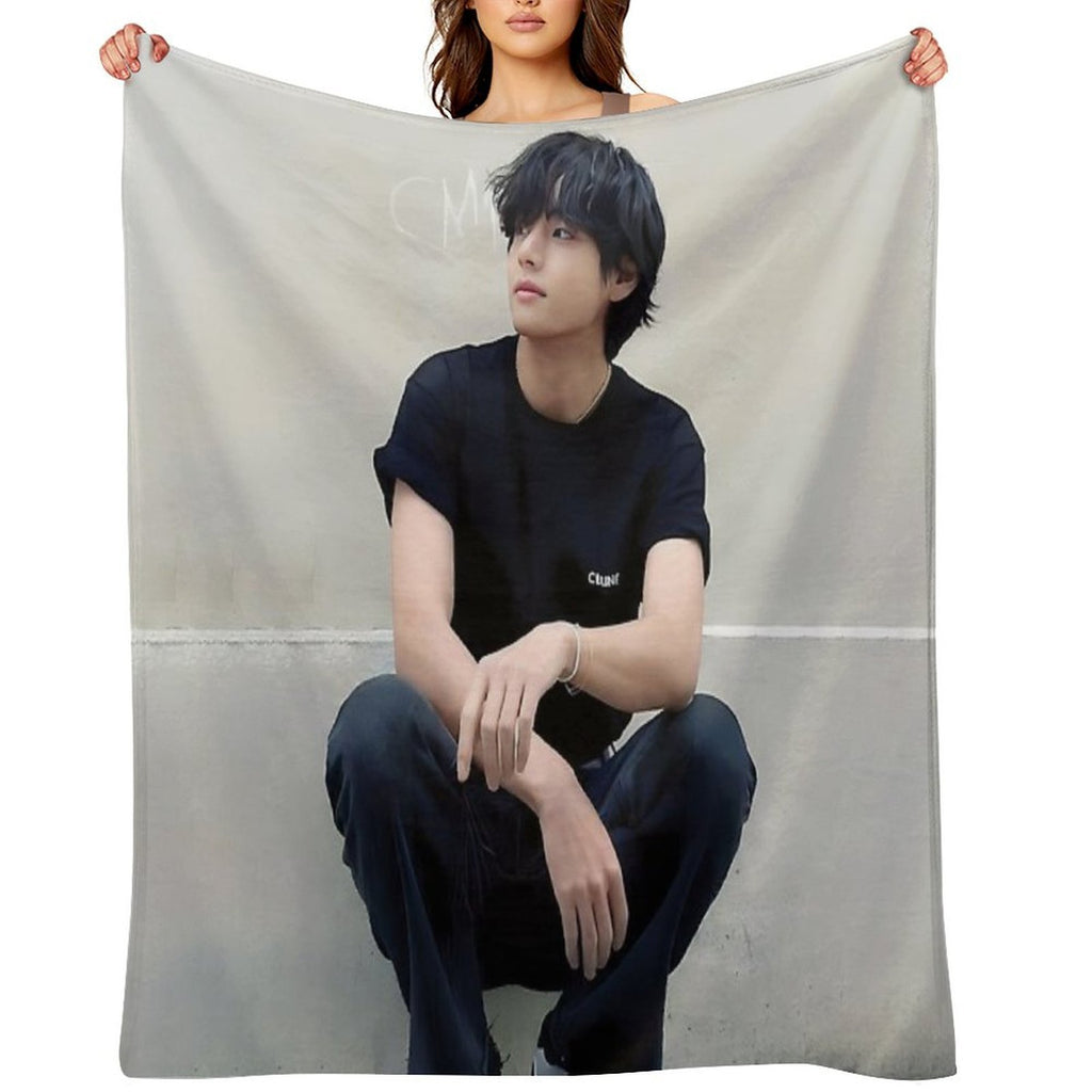 Taehyung All-season Throw Blanket