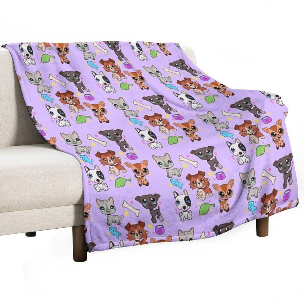 LPS Bunch Compact Throw Blanket