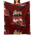 Retro Vintage 70s Medical Drama EMERGENCY! Tribute Quick-dry Throw Blanket