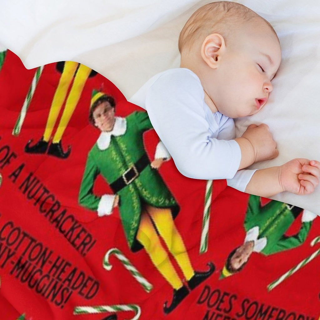 Buddy The Elf Print Gift-ready Throw Blanket