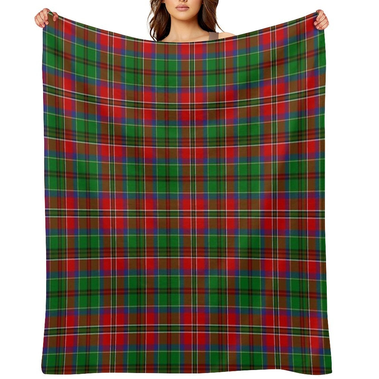 Clan McCulloch Tartan Anti-pilling Throw Blanket