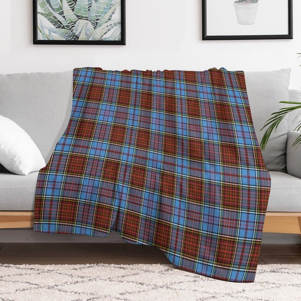 Clan Anderson Tartan Compact Throw Blanket