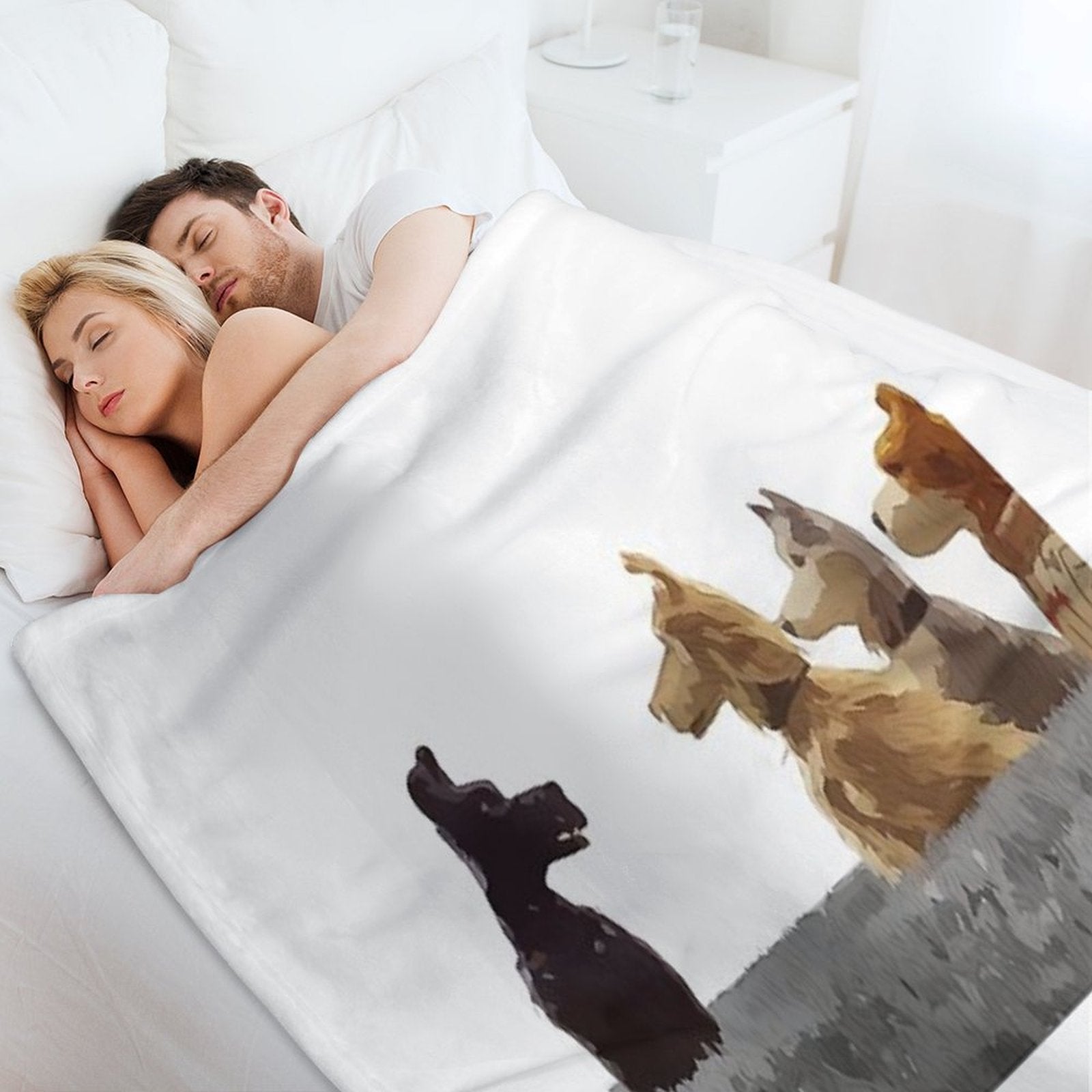 Pantone Isle of Dogs Sustainable Throw Blanket