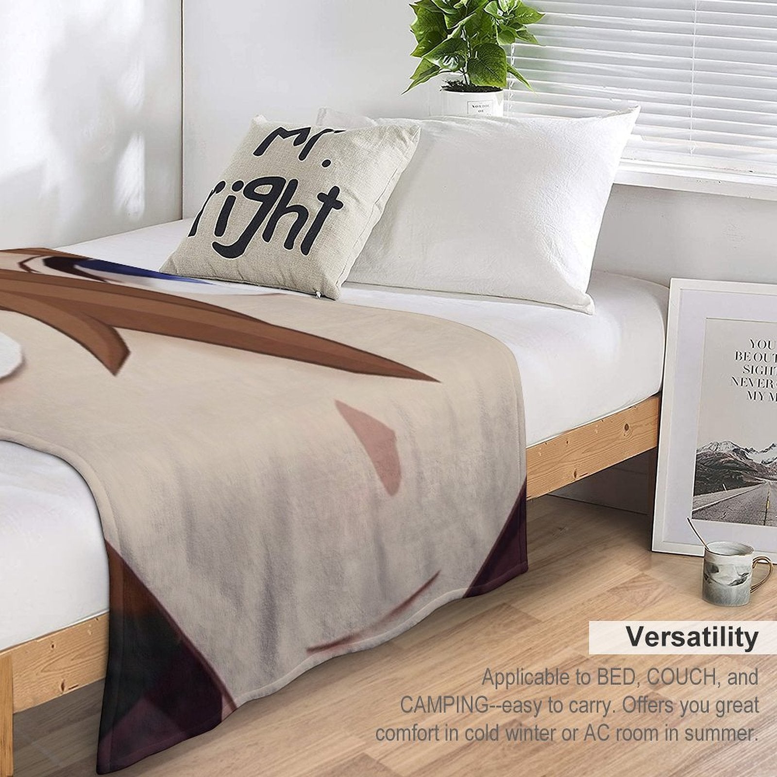 Childe Genshin Impact Plush Throw Blanket