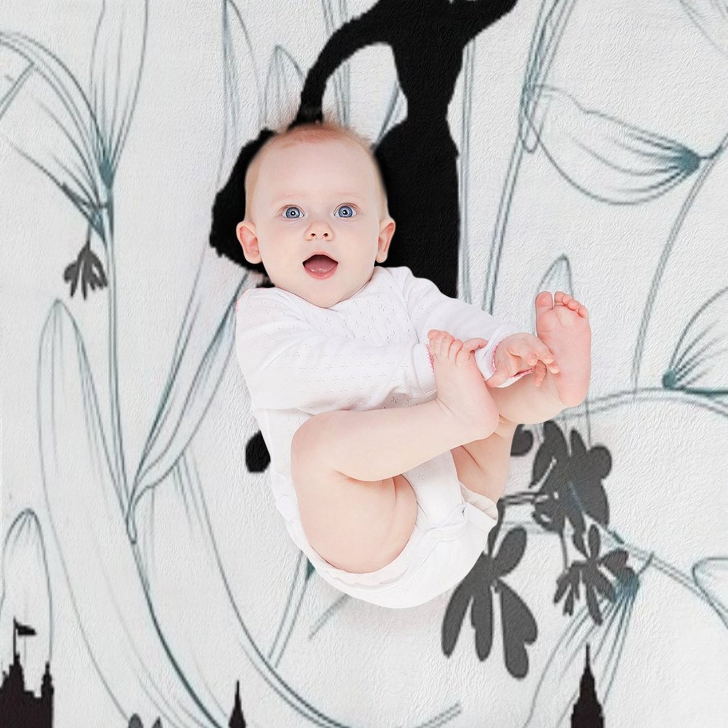 Mary Poppins Shrink-resistant Throw Blanket