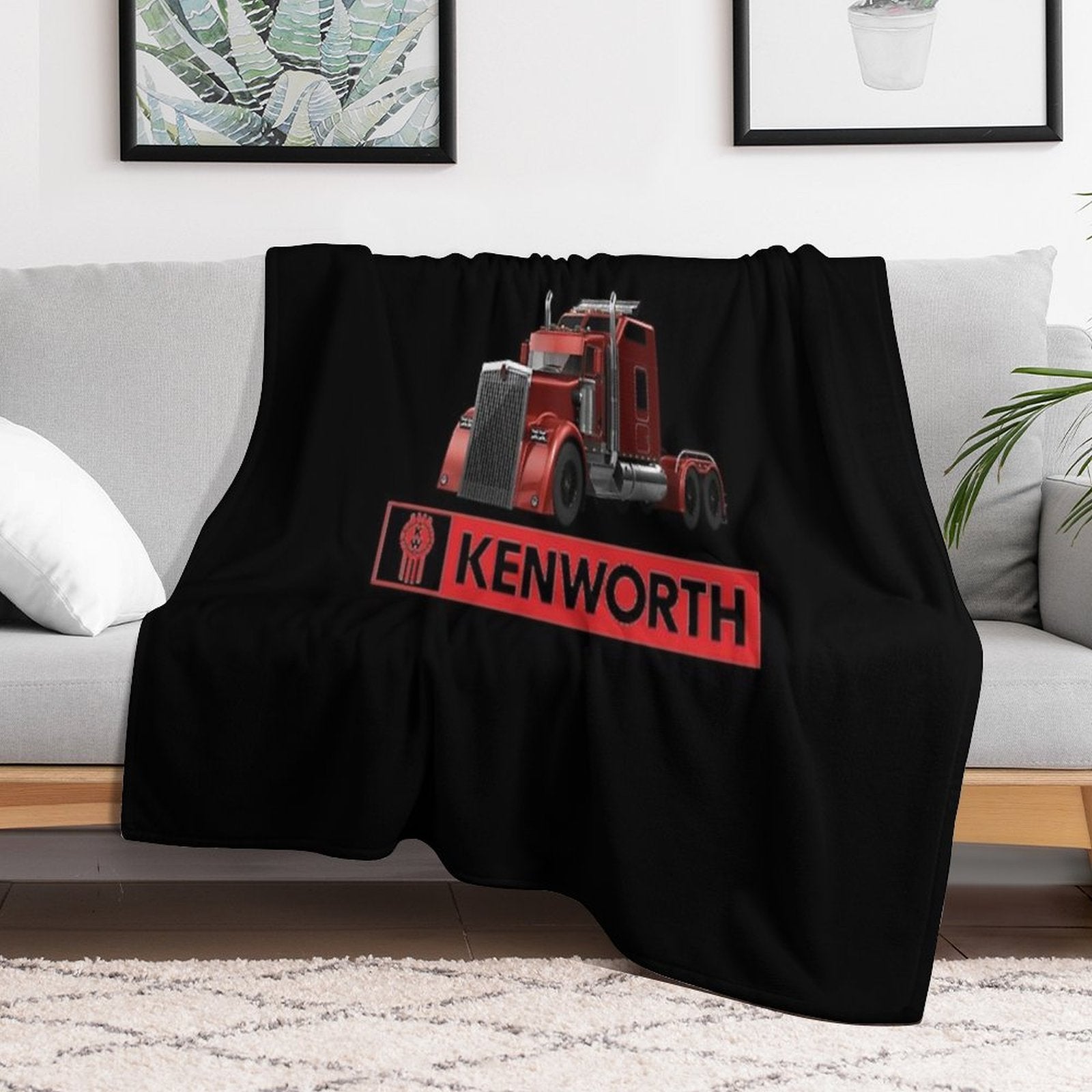 Kenworth Compact Throw Blanket
