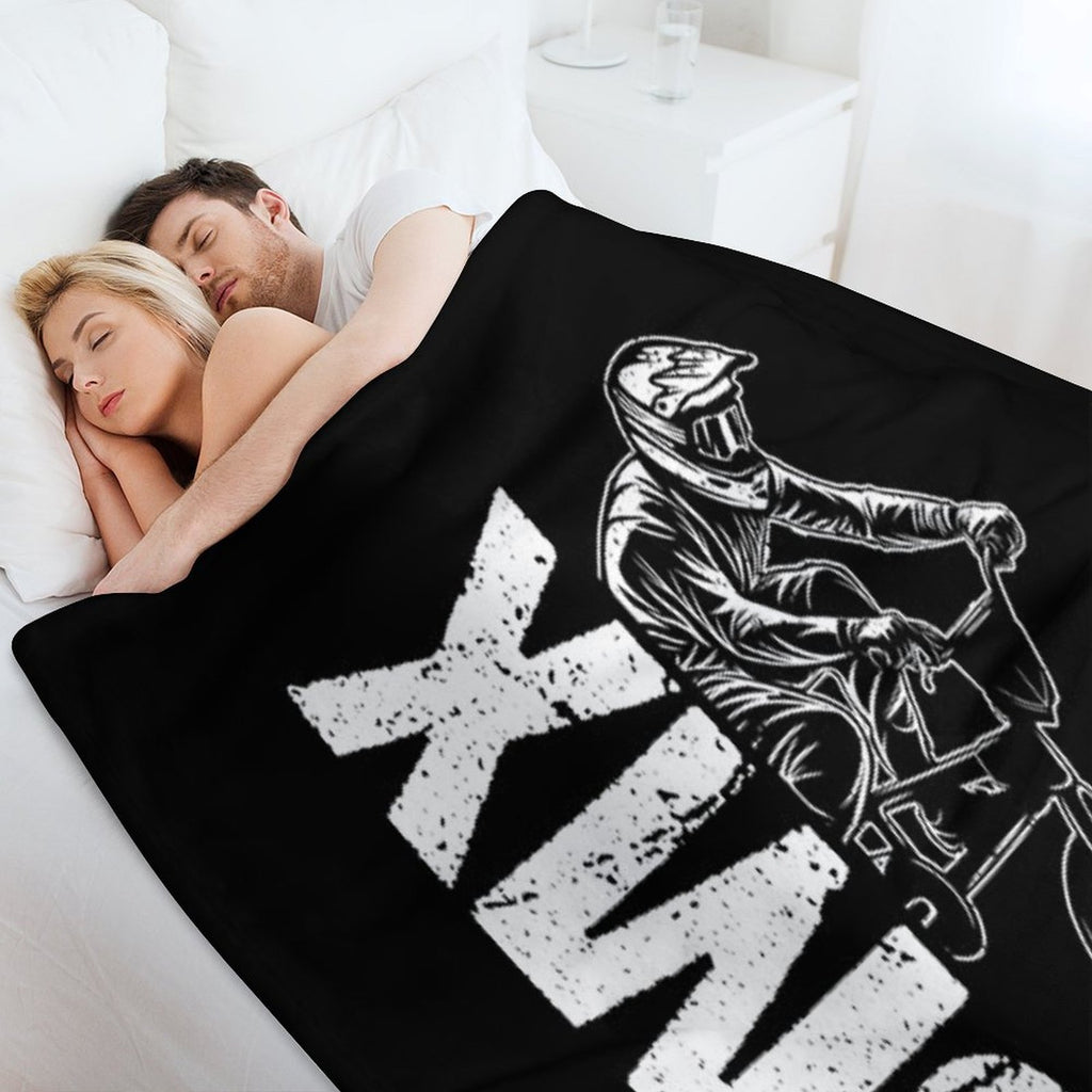 BMX Bike Hobby Sport BMX Gift Idea Comfort Throw Blanket