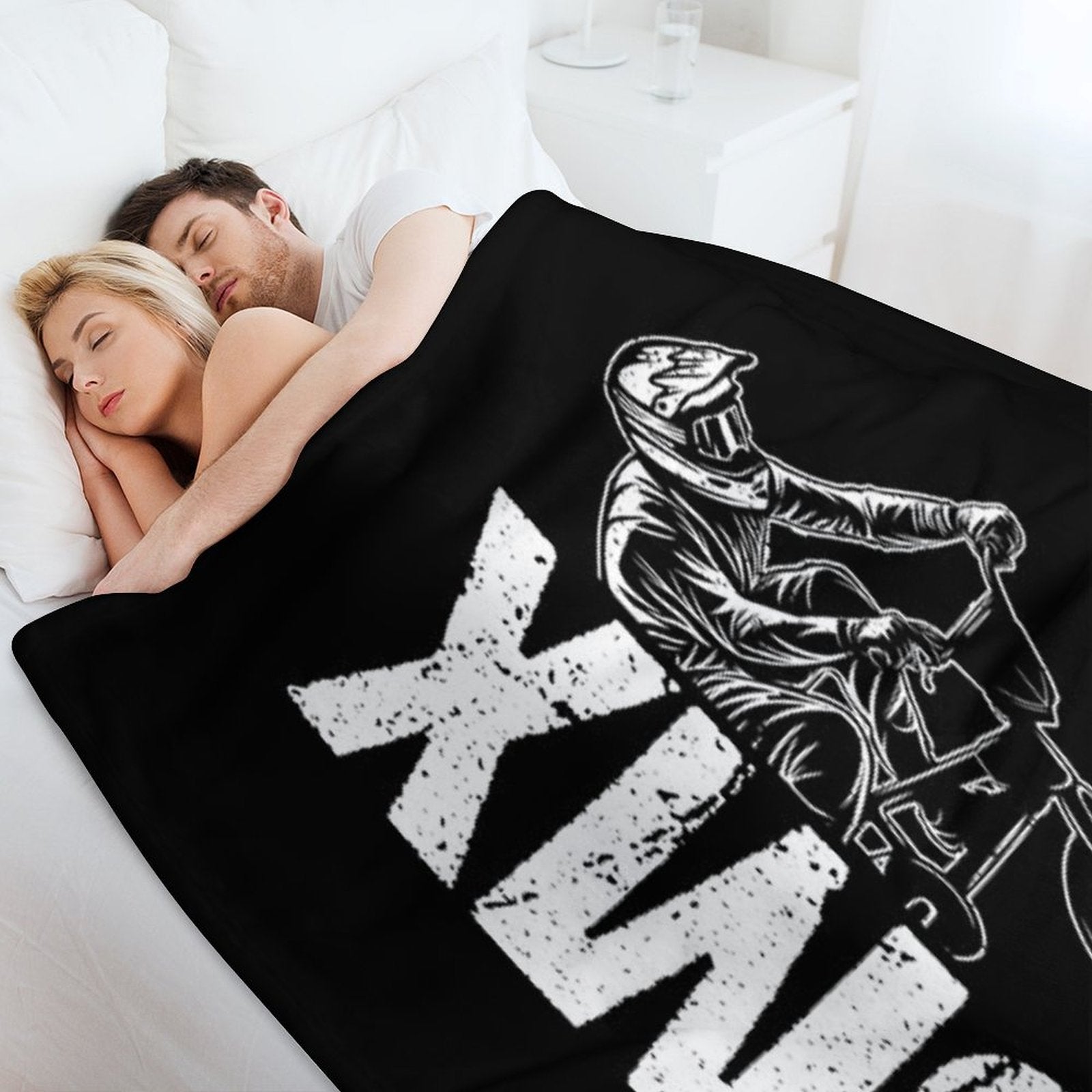 BMX Bike Hobby Sport BMX Gift Idea Comfort Throw Blanket