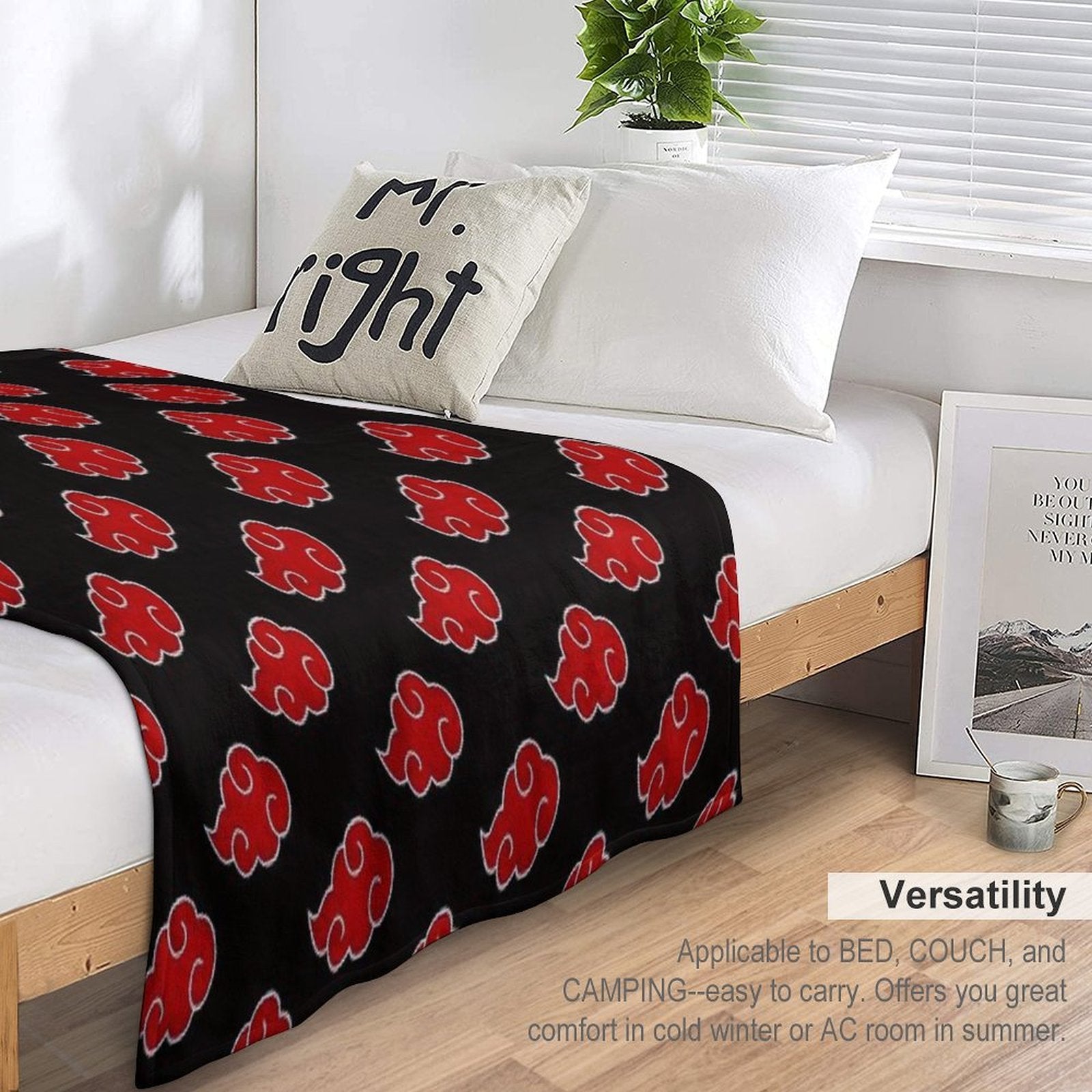 Akatsuki Eco-conscious Throw Blanket