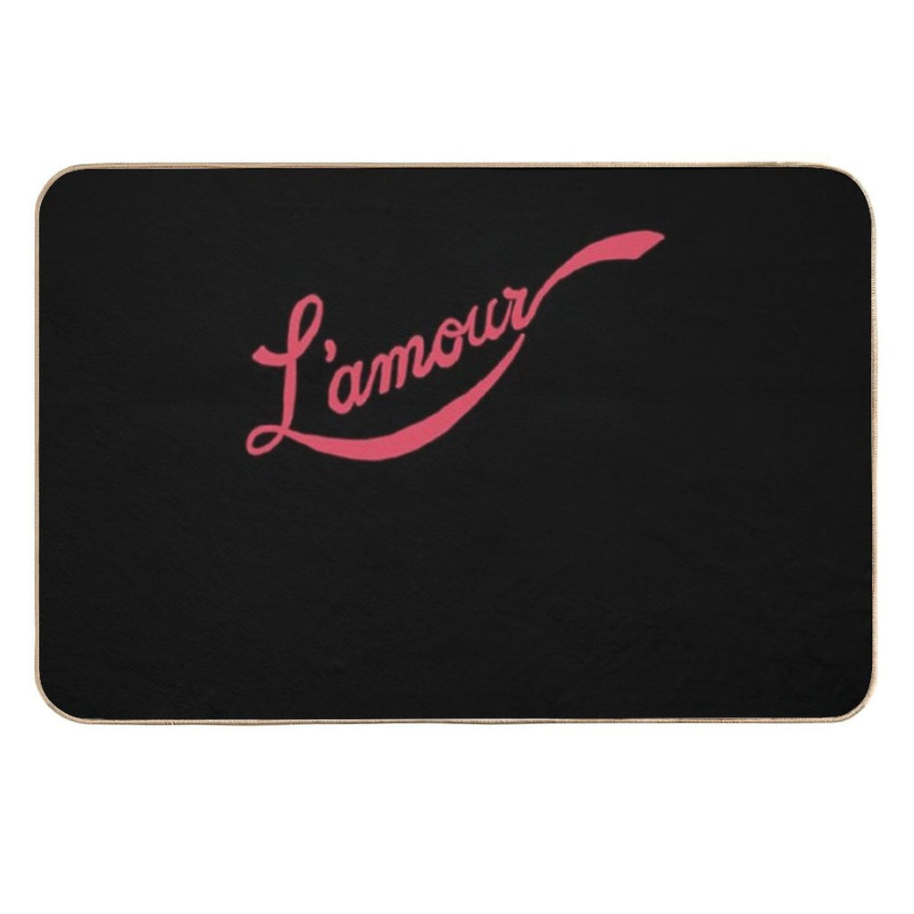 L'amour-Moulin-Rouge  Eco-Friendly Bath Mat