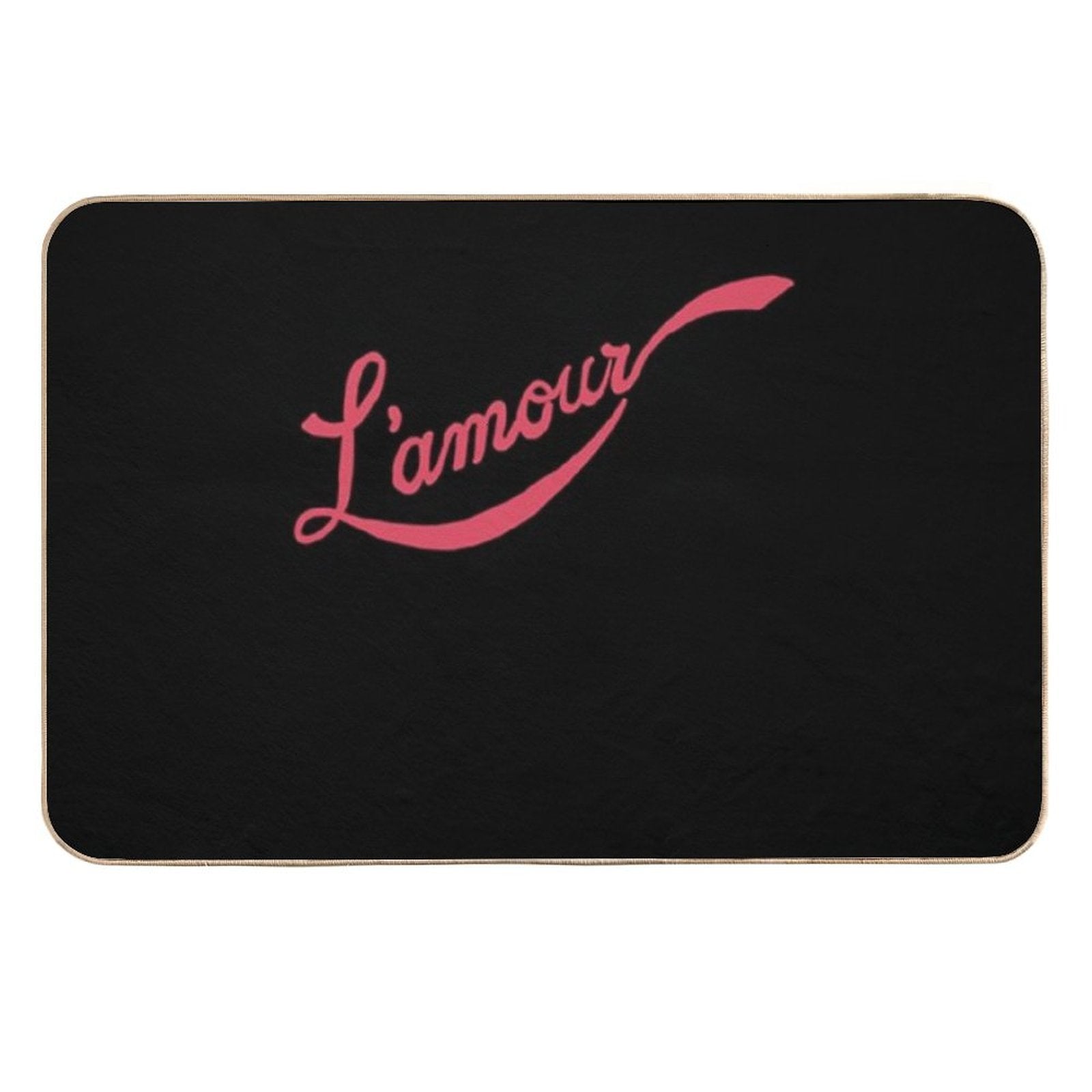 L'amour-Moulin-Rouge  Eco-Friendly Bath Mat