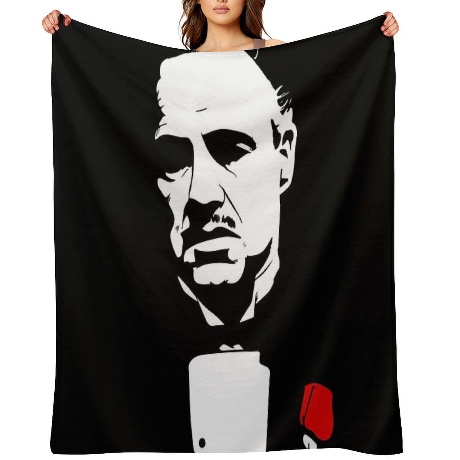 The Godfather Flower Comfort Throw Blanket