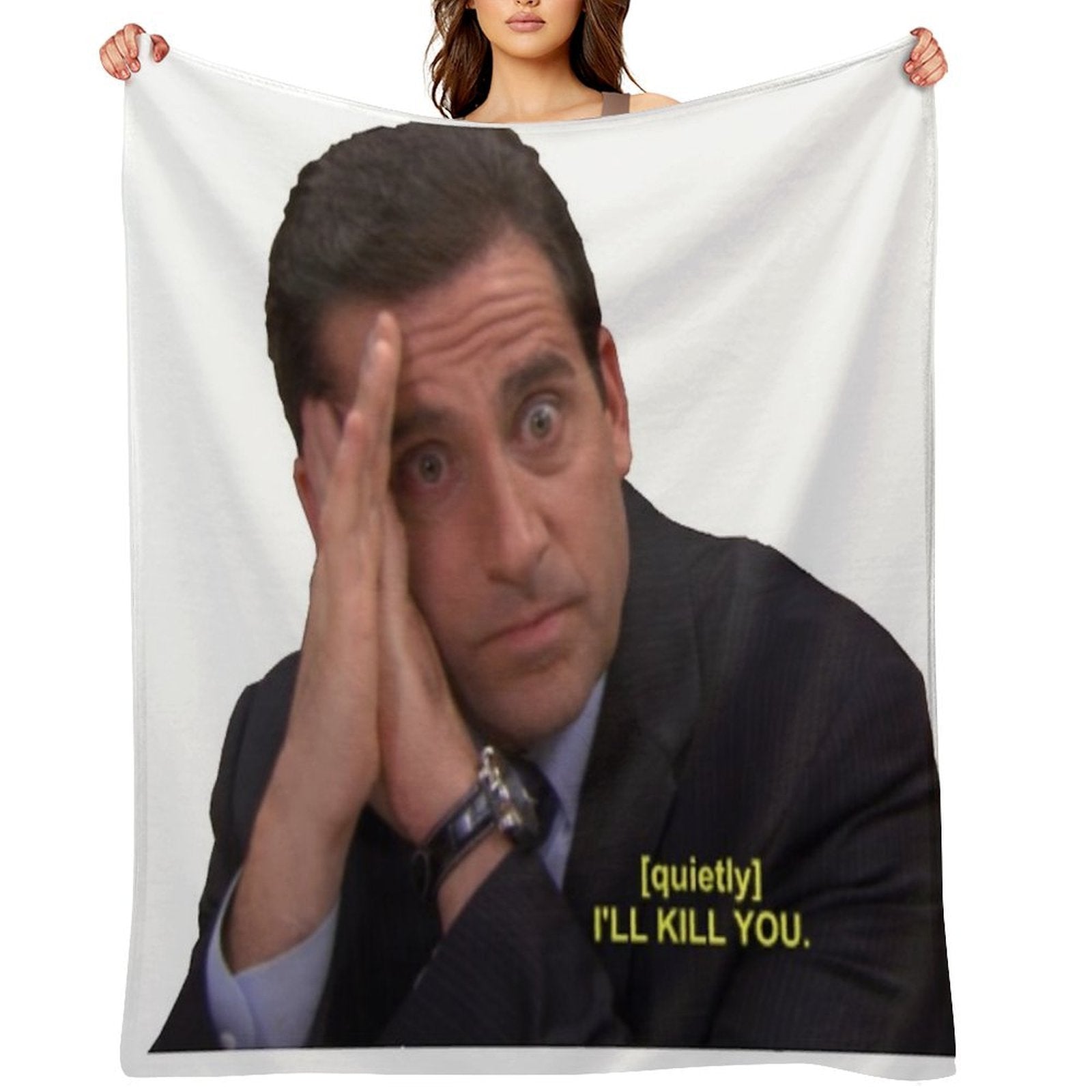 I'll Kill You Shrink-resistant Throw Blanket