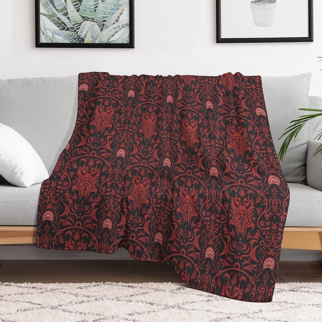 Emet-Selch's Composition Velvety-soft Throw Blanket