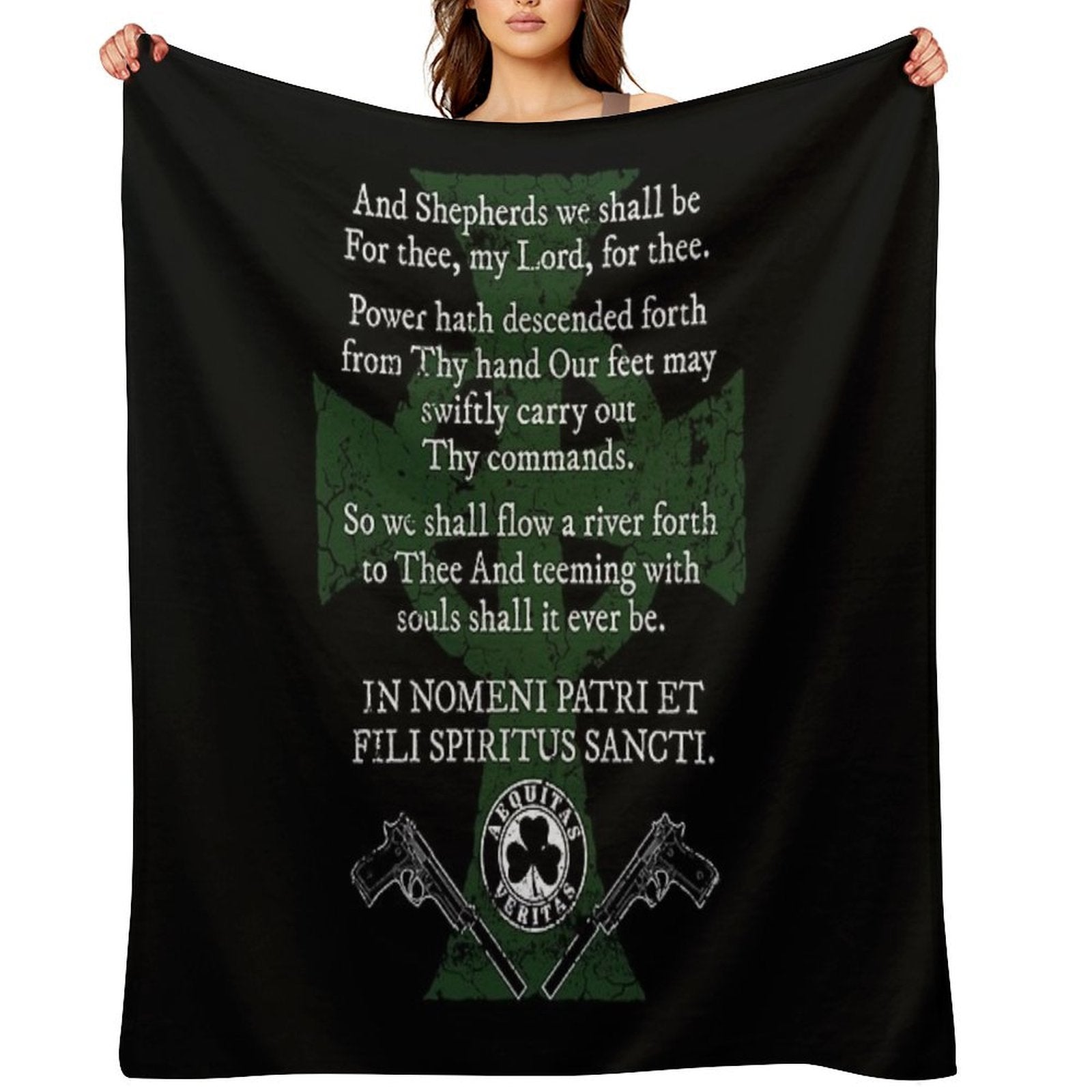 Boondock Saints Prayer All-season Throw Blanket