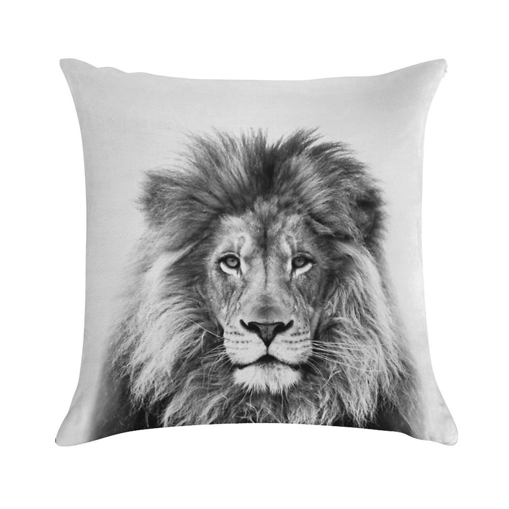 Lion Soft Gift Ready Throw Pillow