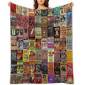 Rock Collage Quick-dry Throw Blanket