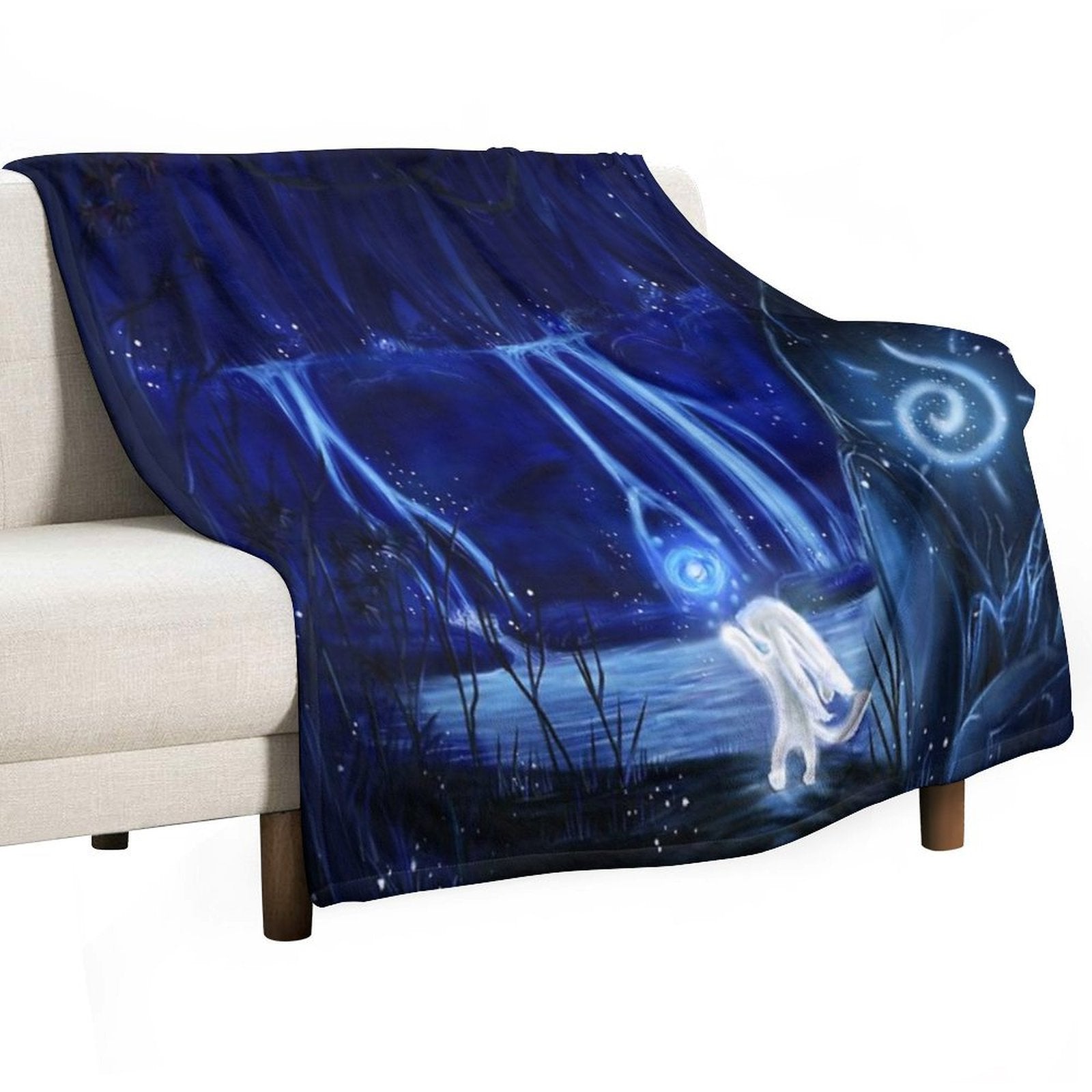 Ori And The Will of The Wisps Premium Throw Blanket