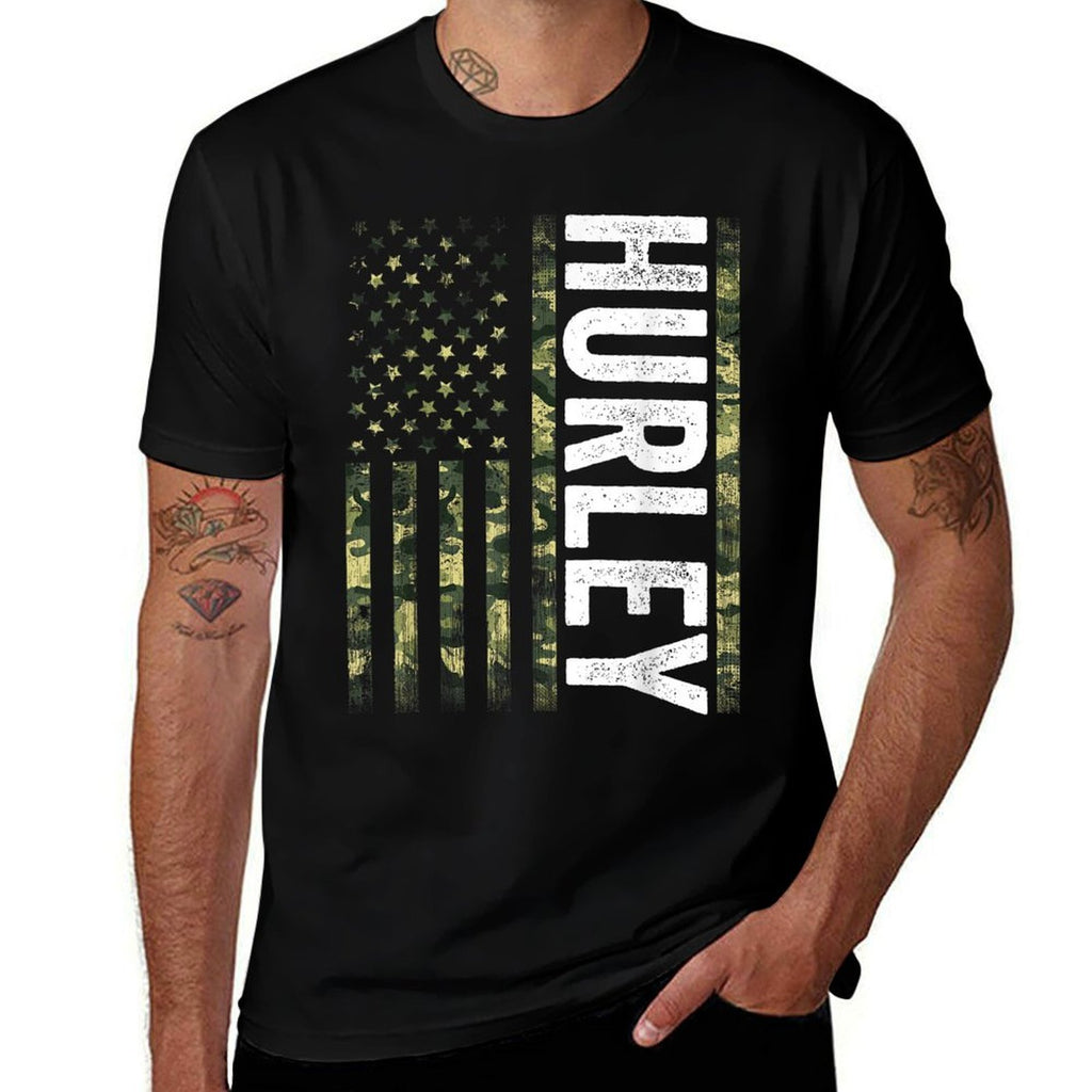 Hurley KY Vintage Us American Retro For Men Women  Eco-friendly Material T-Shirt