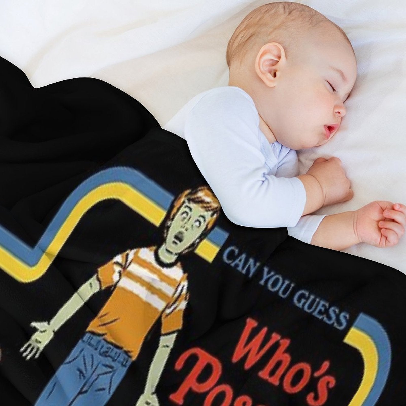 Who's Possessed Johnny Anti-pilling Throw Blanket