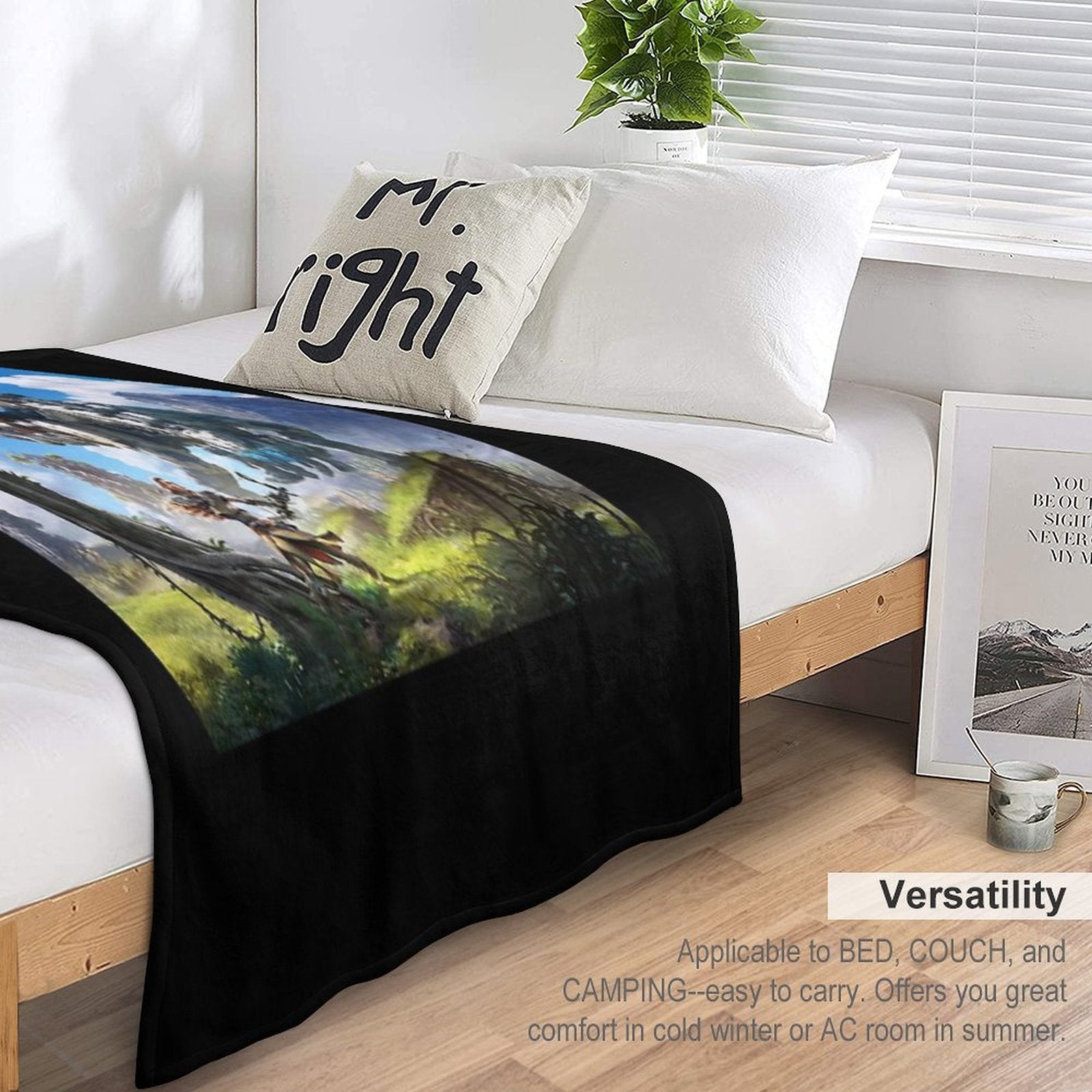 Horizon Game Zero Dawn Forbidden West All-season Throw Blanket
