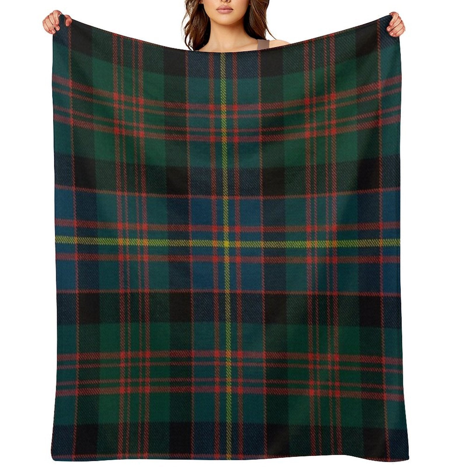 Cameron Of Erracht Scottish Tartan Anti-pilling Throw Blanket