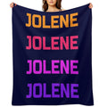Jolene Retro 80s Versatility Throw Blanket